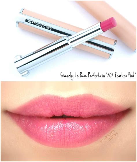 givenchy le rose perfecto fearless pink|Givenchy black pink lip gloss.